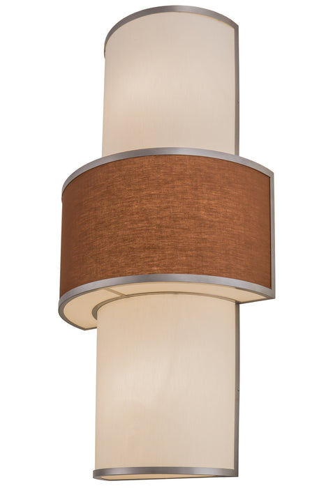 Meyda Tiffany 163814 Four Light Wall Sconce, Nickel