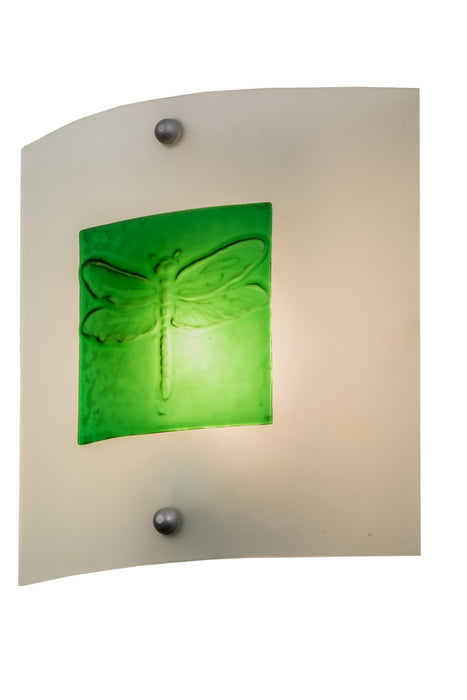 Meyda Tiffany 164161 One Light Wall Sconce, Nickel
