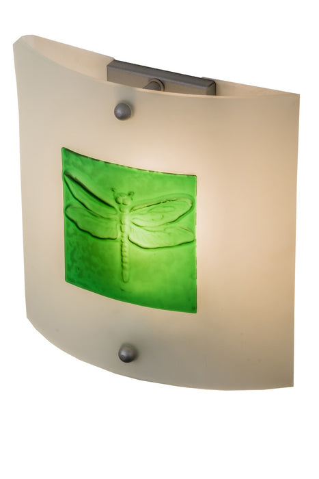 Meyda Tiffany 164161 One Light Wall Sconce, Nickel