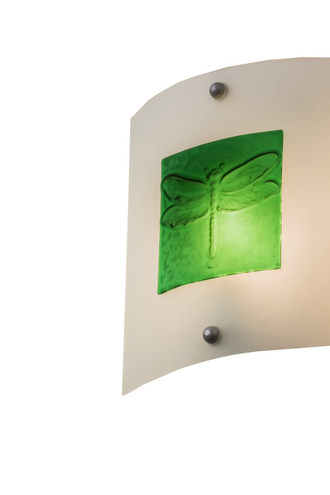 Meyda Tiffany 164161 One Light Wall Sconce, Nickel