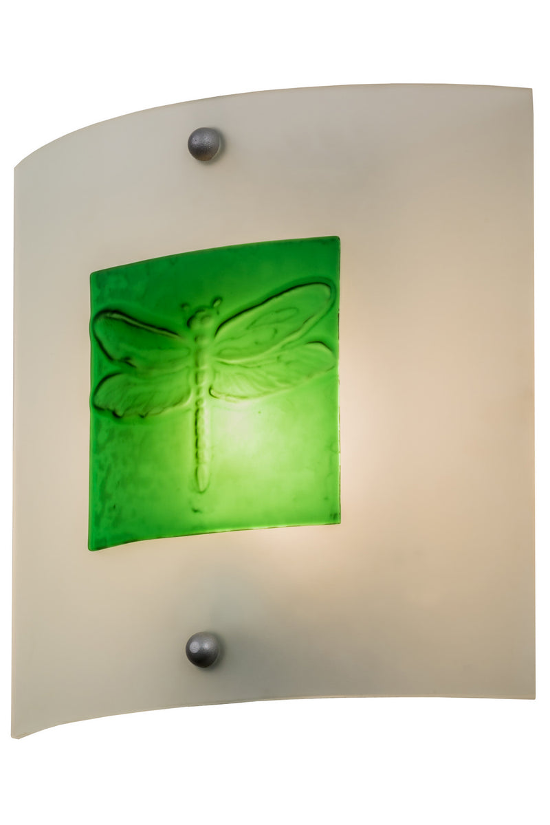 Meyda Tiffany 164161 One Light Wall Sconce, Nickel