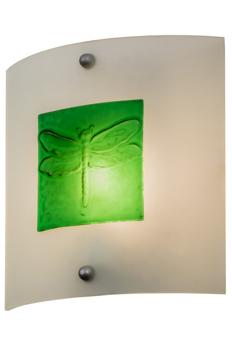 Meyda Tiffany 164161 One Light Wall Sconce, Nickel