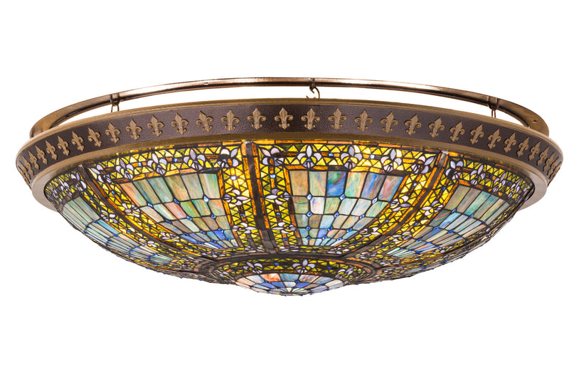 Meyda Tiffany 164312 LED Flushmount, Copper Vein