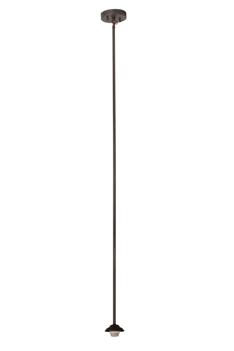 Meyda Tiffany 164675 One Light Pendant Hardware, Craftsman Brown