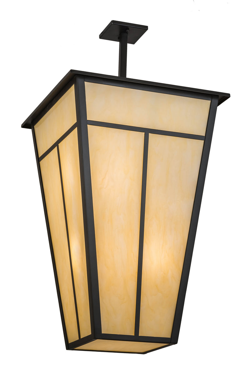 Meyda Tiffany 164835 Six Light Pendant, Timeless Bronze