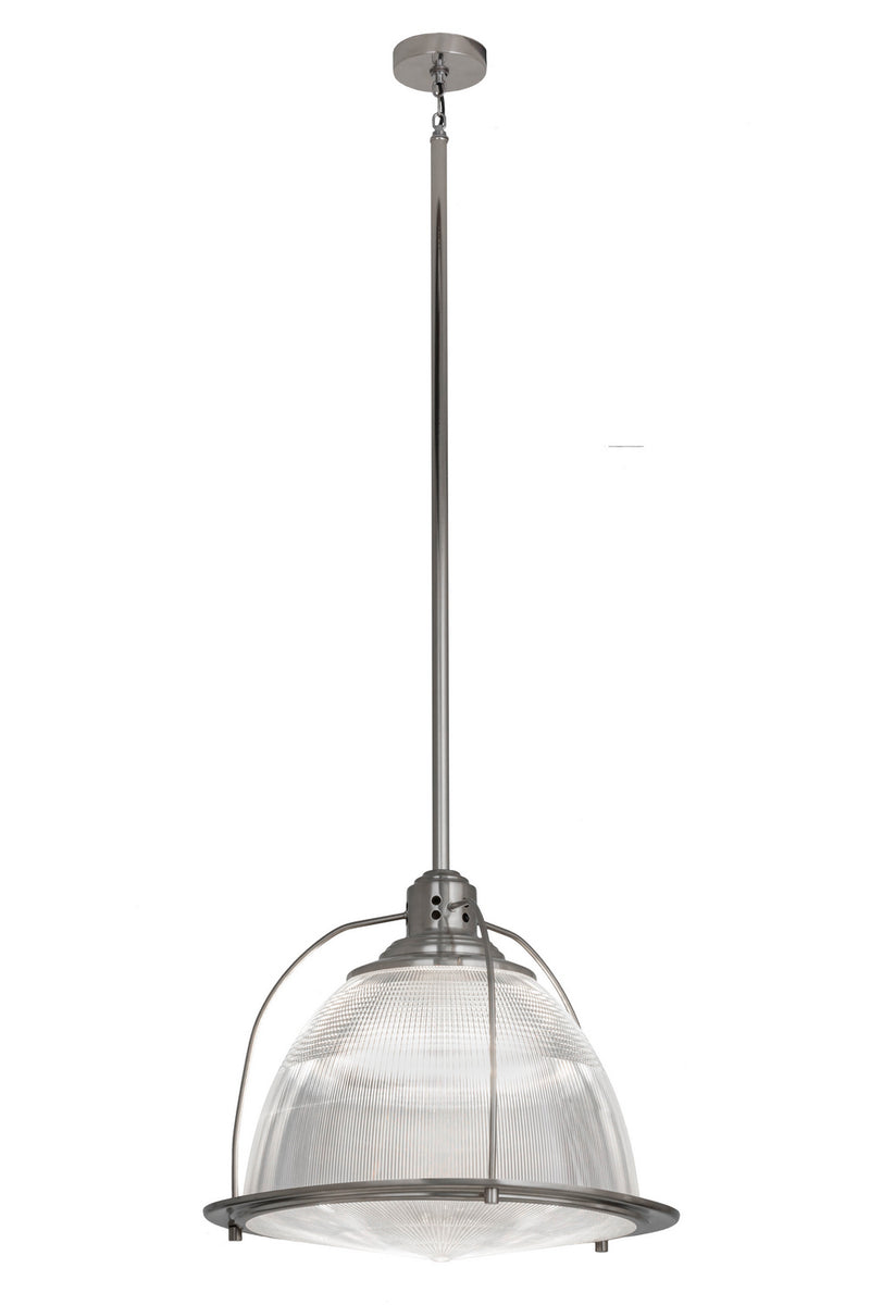 Meyda Tiffany 164876 Three Light Pendant, Nickel