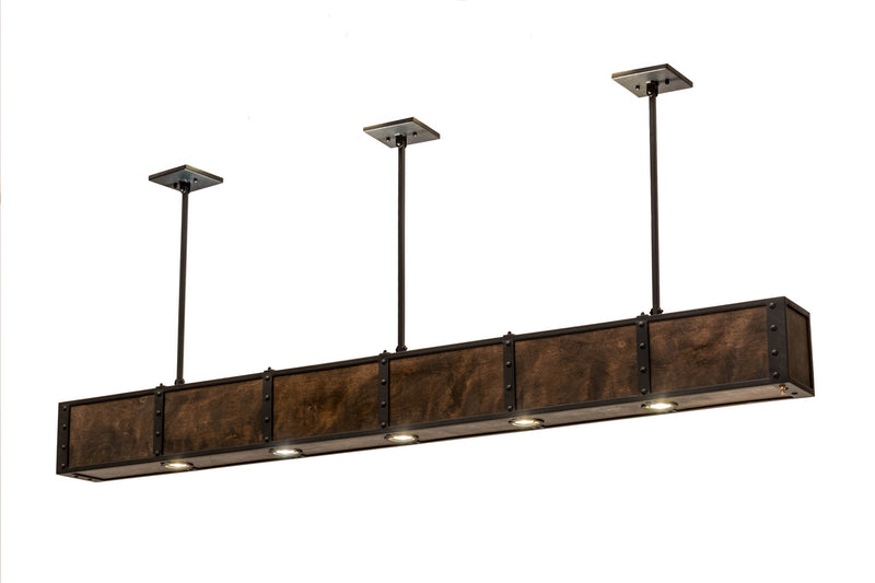 Meyda Tiffany 165255 Nine Light Pendant, Textured Black