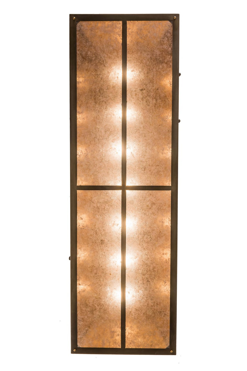 Meyda Tiffany 166417 Nine Light Oblong Pendant, Antique Copper