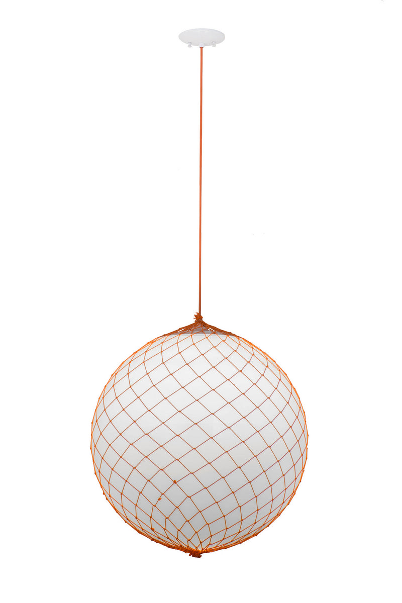 Meyda Tiffany 166538 One Light Pendant, White