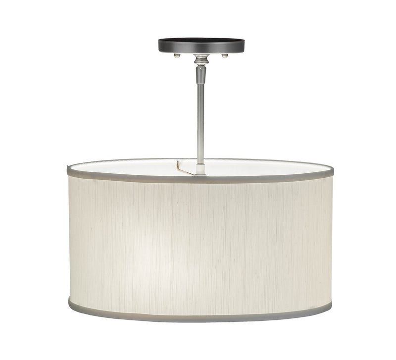 Meyda Tiffany 166656 Three Light Pendant, Nickel