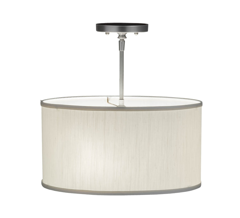 Meyda Tiffany 166656 Three Light Pendant, Nickel