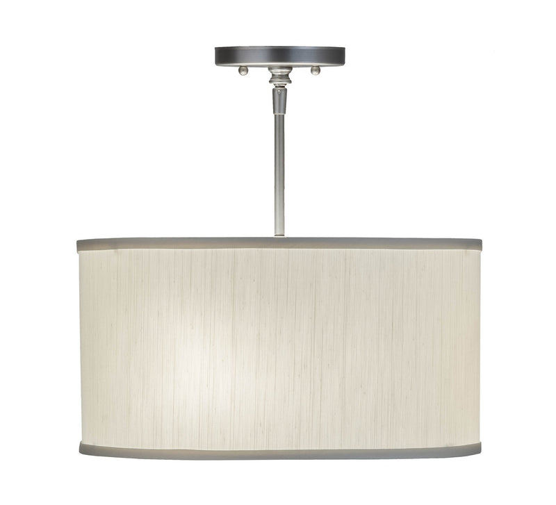 Meyda Tiffany 166656 Three Light Pendant, Nickel