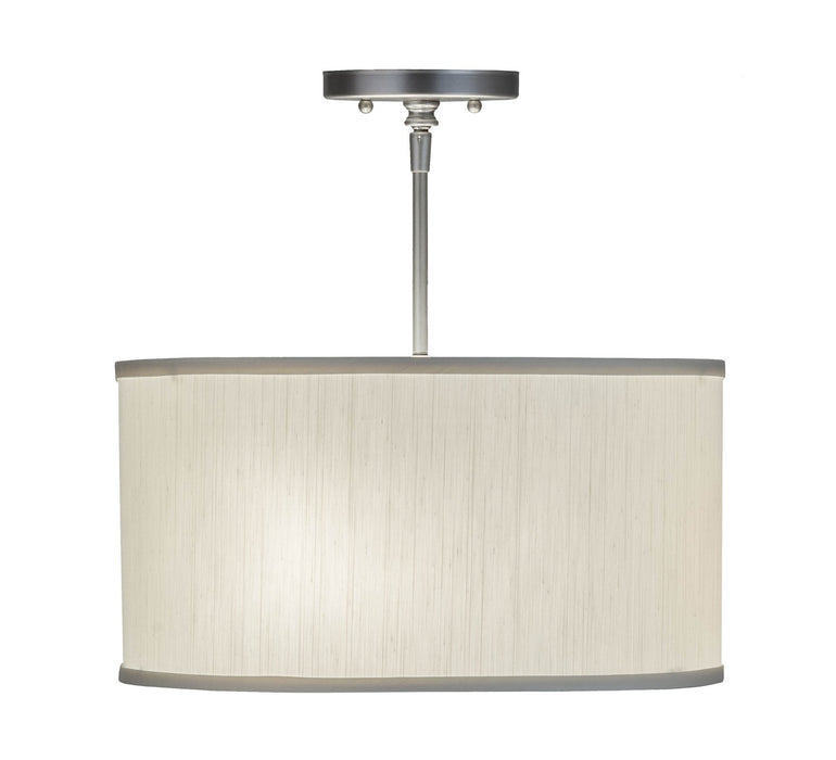 Meyda Tiffany 166656 Three Light Pendant, Nickel