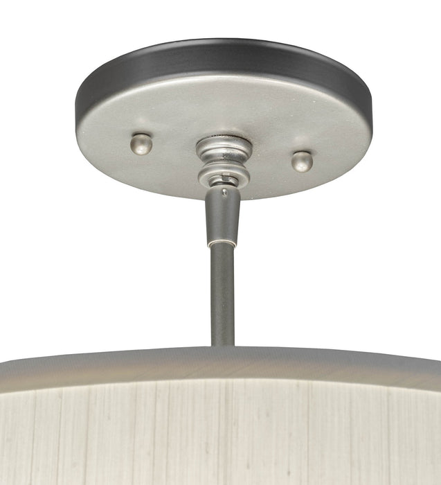 Meyda Tiffany 166656 Three Light Pendant, Nickel