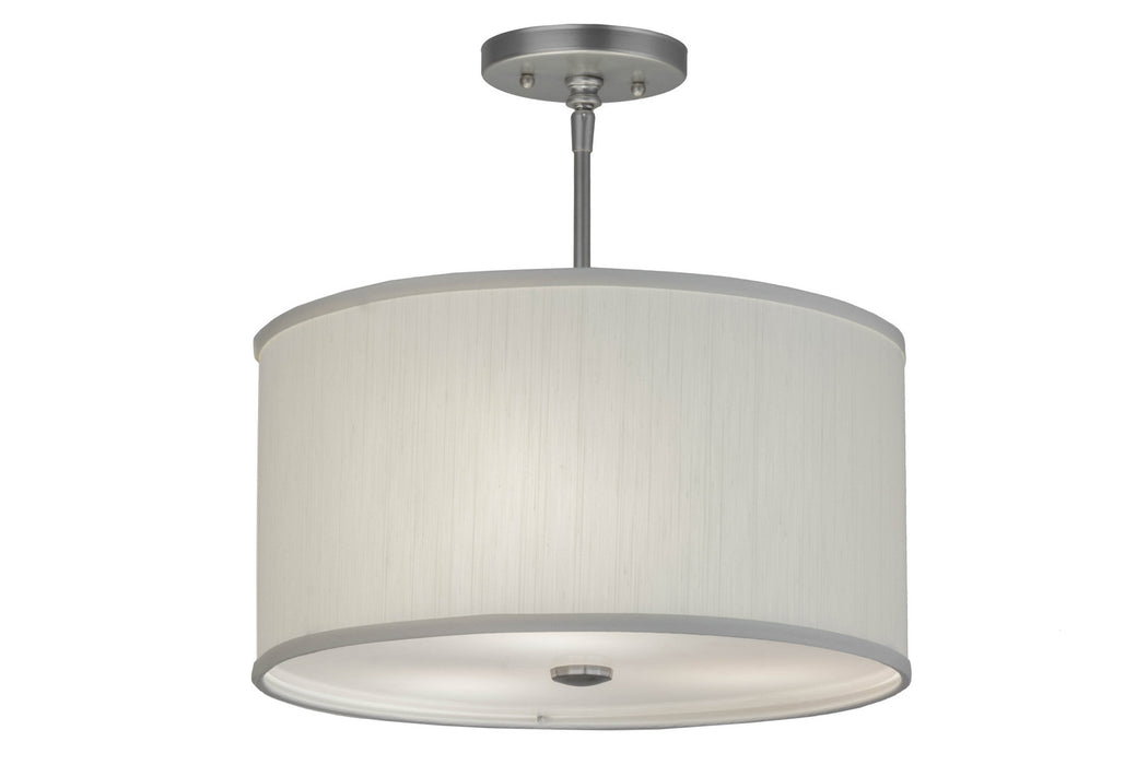 Meyda Tiffany 166656 Three Light Pendant, Nickel