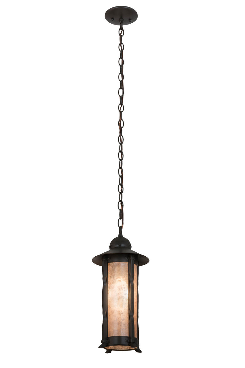 Meyda Tiffany 166733 One Light Mini Pendant, Timeless Bronze
