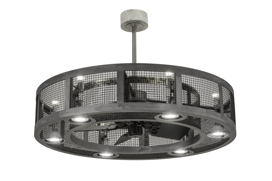 Meyda Tiffany 167631 12 Light Chandel-Air, Steel