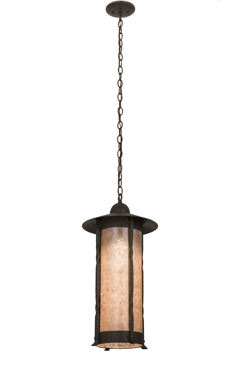 Meyda Tiffany 167995 One Light Pendant, Timeless Bronze