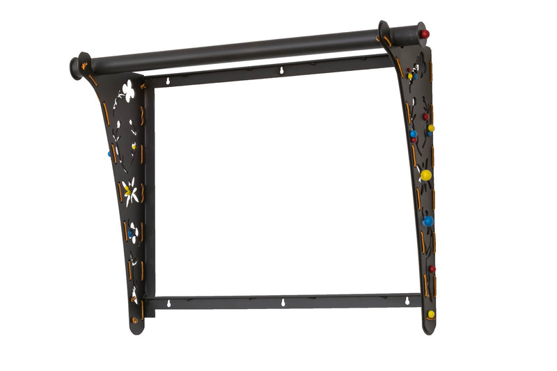 Meyda Tiffany 168025 Wall Bracket, Wrought Iron W/Accents