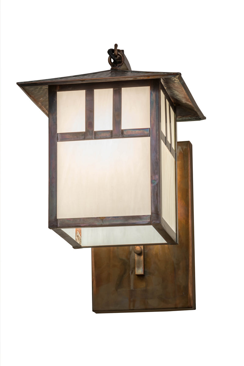 Meyda Tiffany 168119 One Light Wall Sconce, Vintage Copper