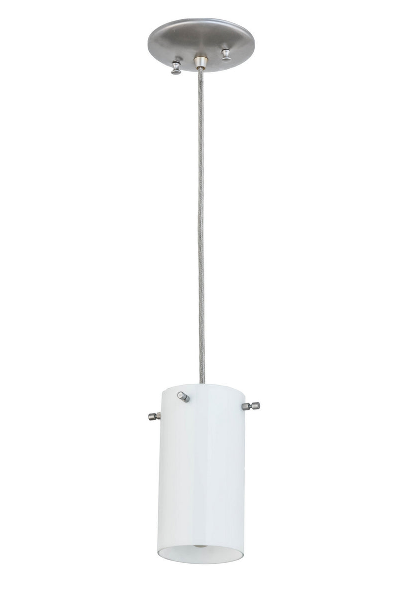Meyda Tiffany 168495 One Light Pendant, Nickel Powdercoat