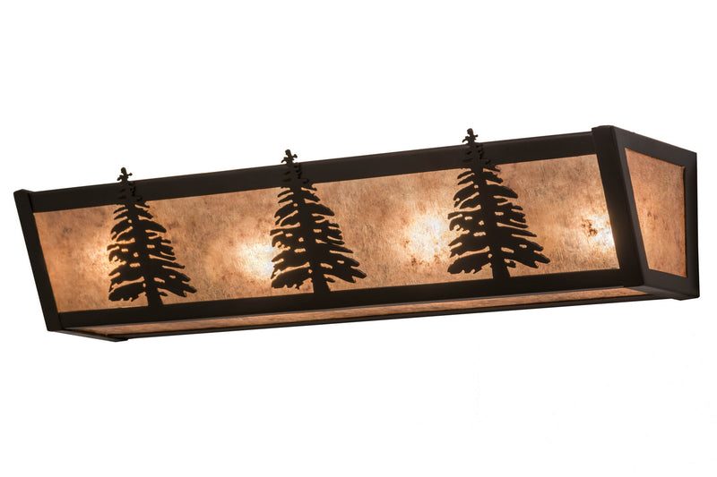 Meyda Tiffany 169262 Four Light Vanity, Timeless Bronze