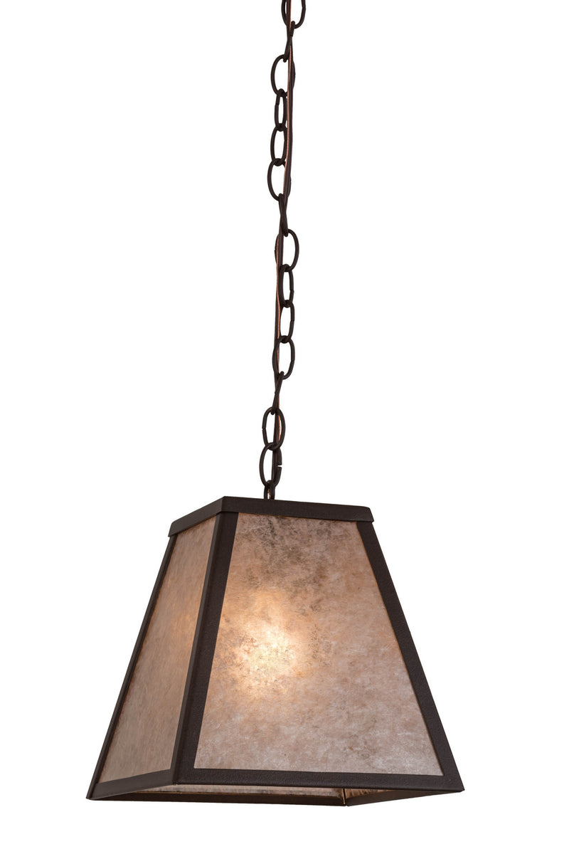 Meyda Tiffany 169307 One Light Pendant, Cafe-Noir