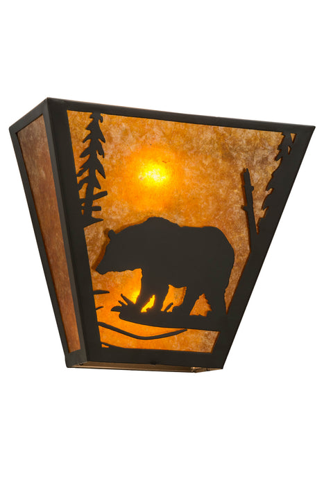 Meyda Tiffany 169334 Two Light Wall Sconce, Timeless Bronze