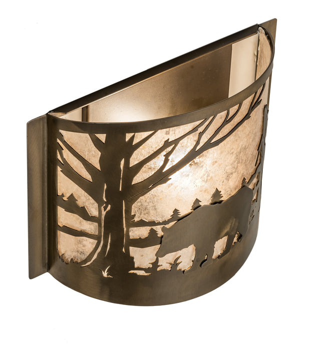 Meyda Tiffany 169675 One Light Wall Sconce, Antique Copper