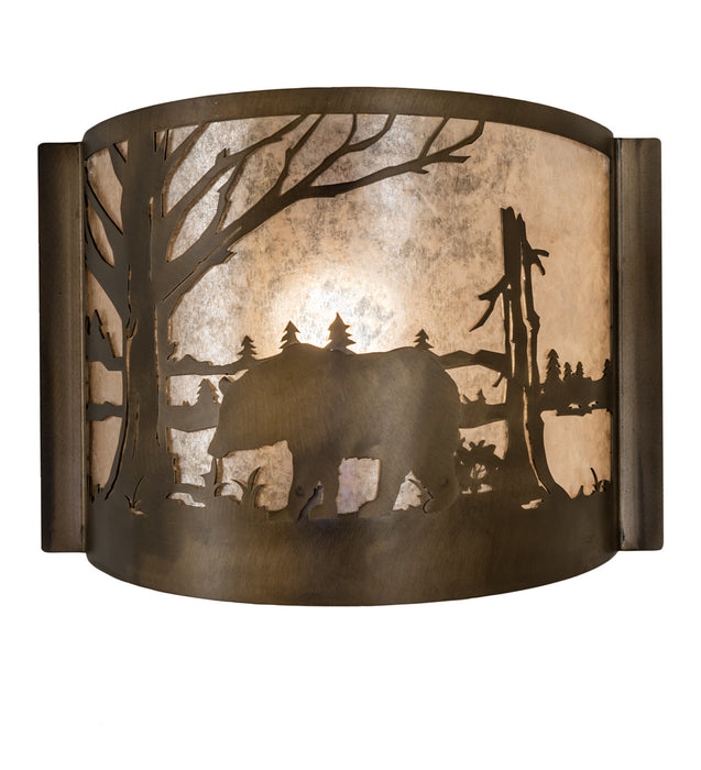 Meyda Tiffany 169675 One Light Wall Sconce, Antique Copper