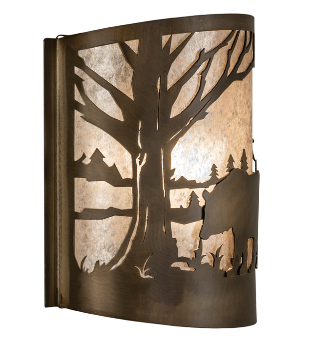 Meyda Tiffany 169675 One Light Wall Sconce, Antique Copper