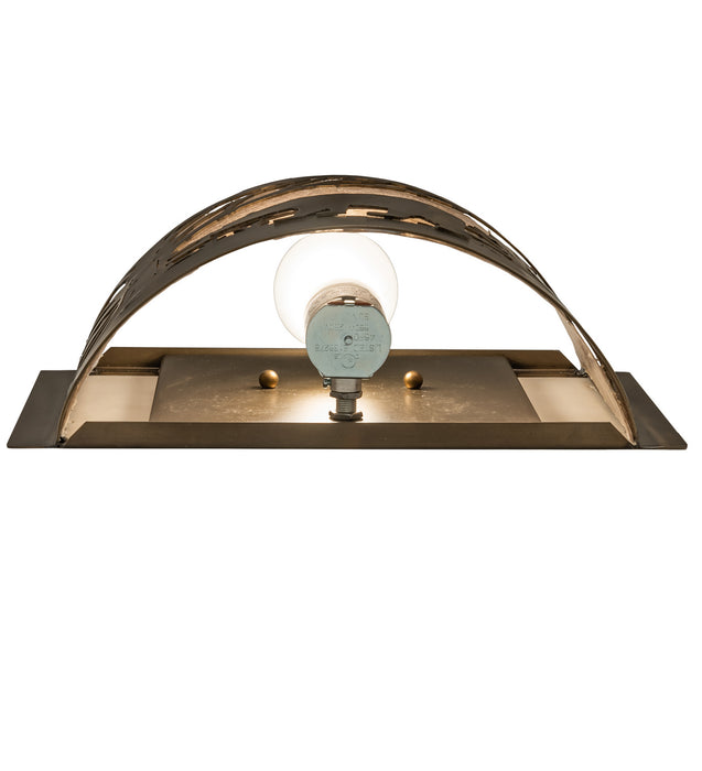 Meyda Tiffany 169675 One Light Wall Sconce, Antique Copper