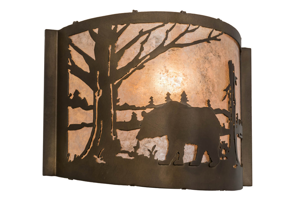 Meyda Tiffany 169675 One Light Wall Sconce, Antique Copper