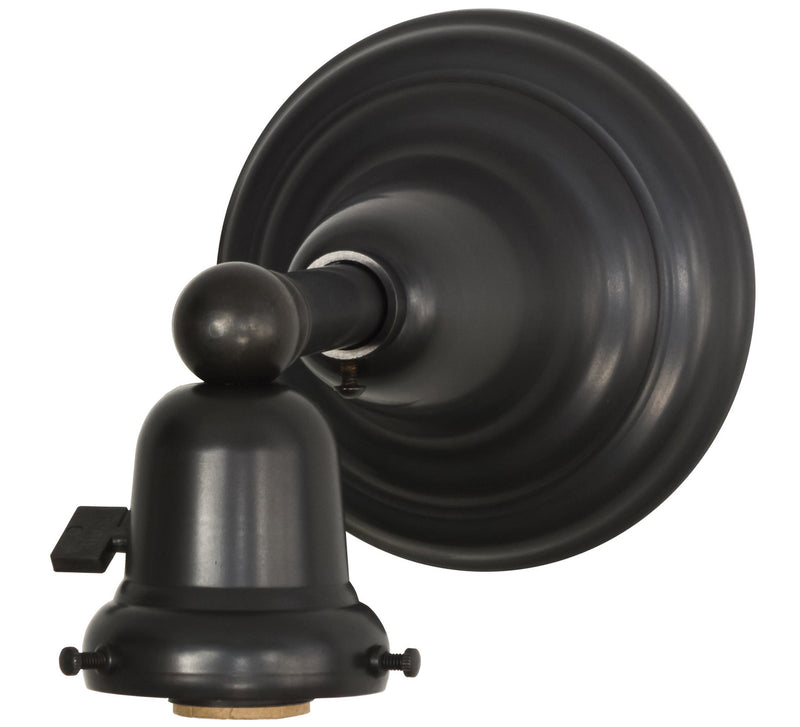 Meyda Tiffany 20663 One Light Wall Sconce, Craftsman Brown