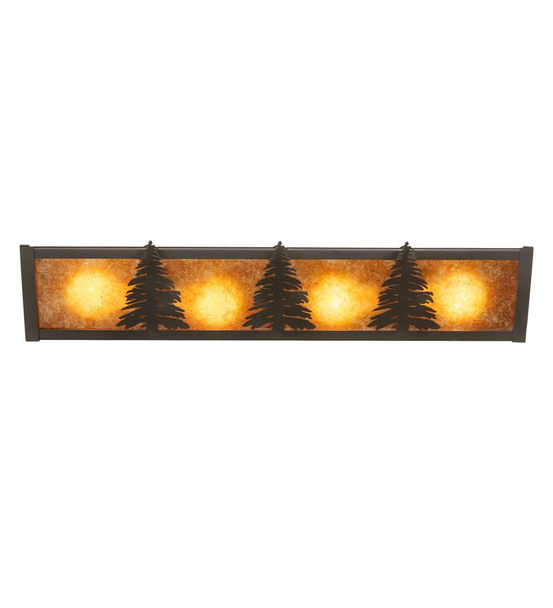 Meyda Tiffany 23738 Four Light Vanity, Timeless Bronze