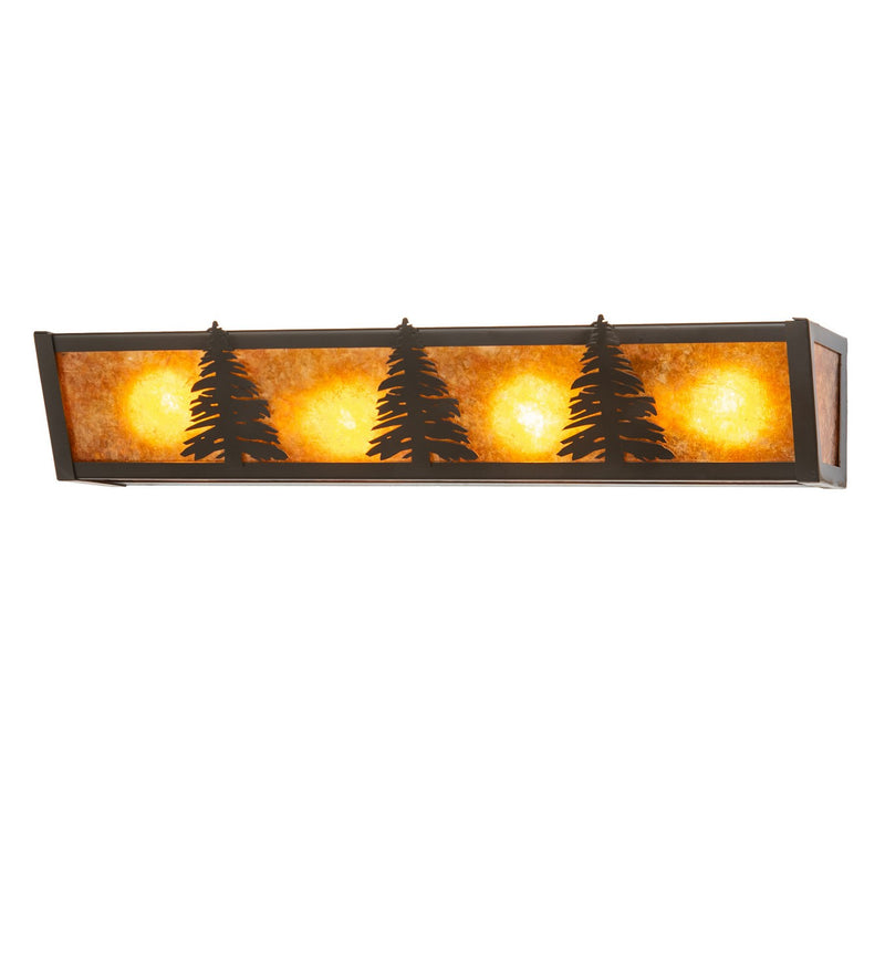 Meyda Tiffany 23738 Four Light Vanity, Timeless Bronze