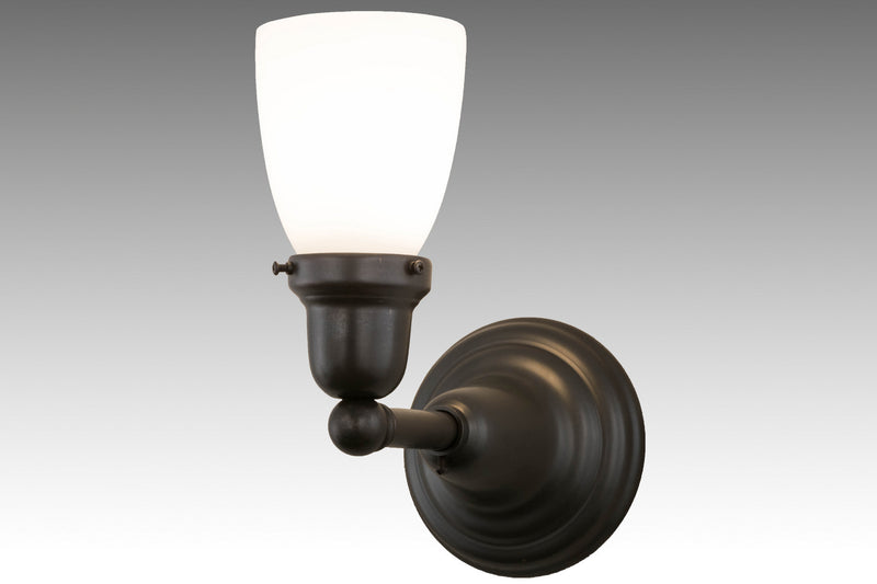 Meyda Tiffany 56451 One Light Wall Sconce, Craftsman Brown