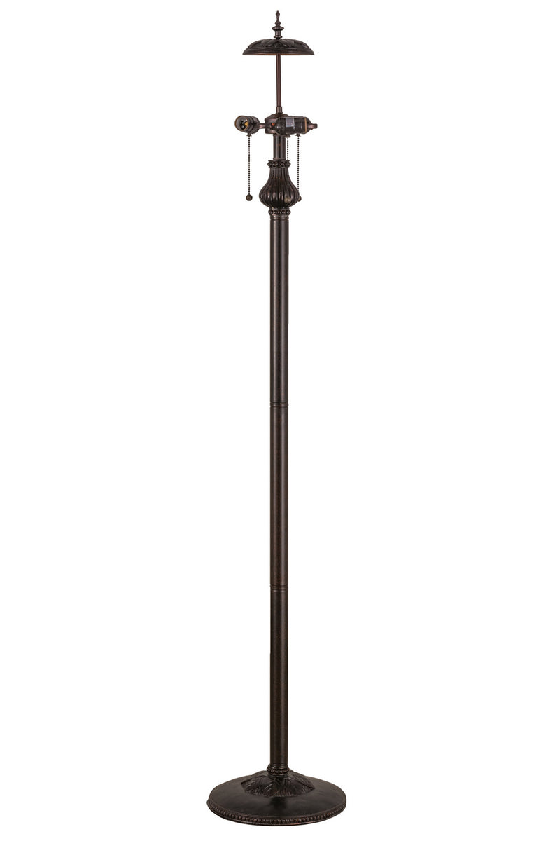 Meyda Tiffany 79813 Three Light Floor Base, Antique
