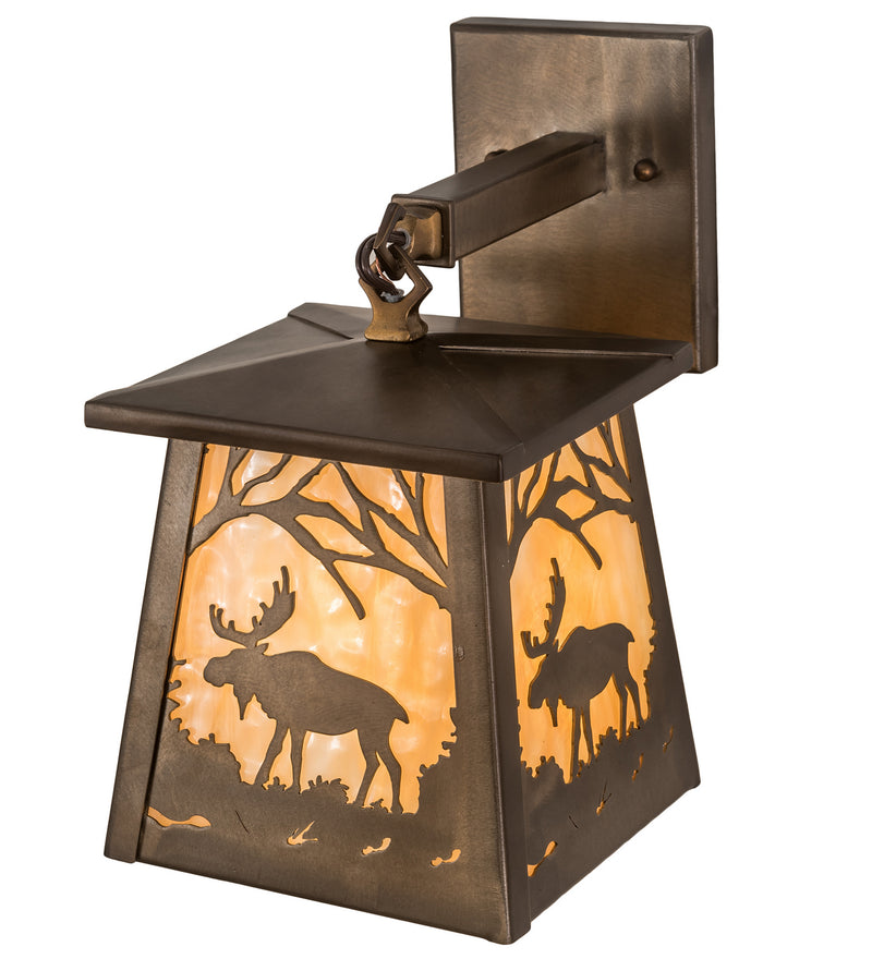Meyda Tiffany 82636 One Light Wall Sconce, Antique Copper