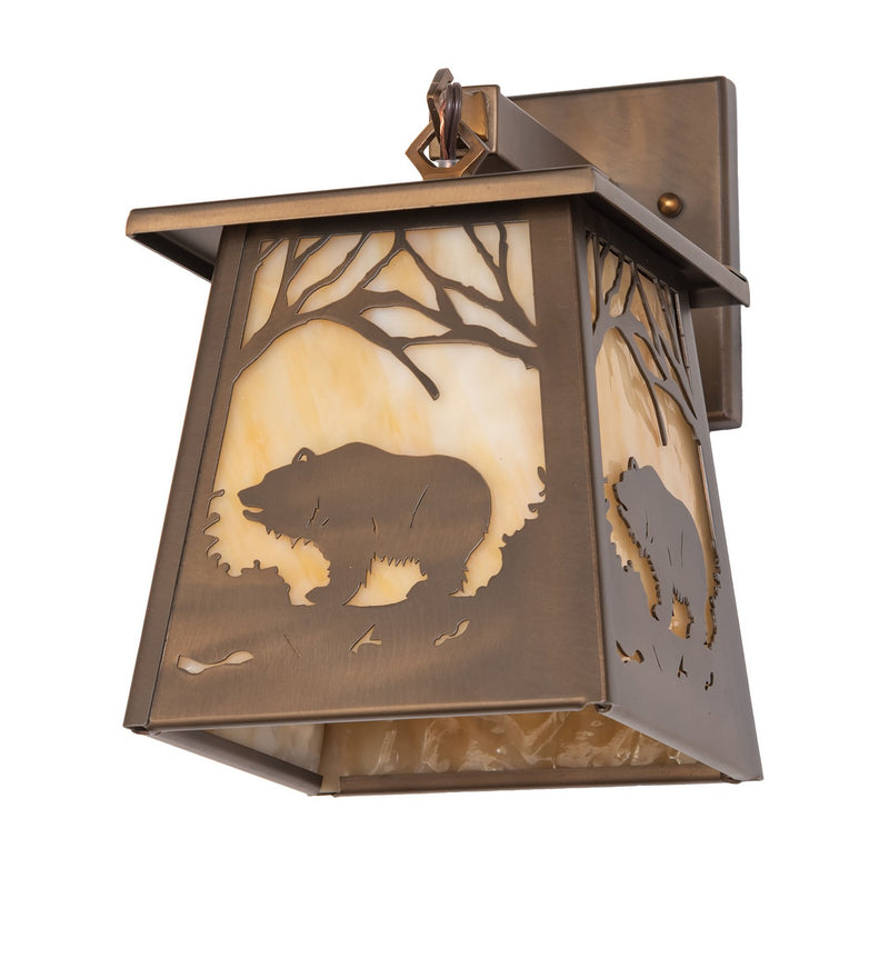 Meyda Tiffany 82640 One Light Wall Sconce, Antique Copper