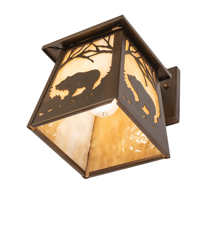 Meyda Tiffany 82640 One Light Wall Sconce, Antique Copper