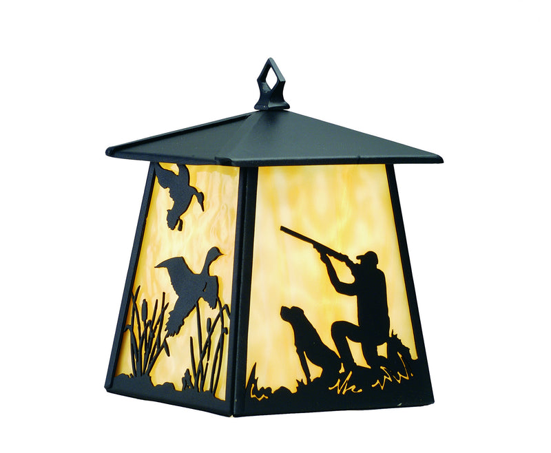 Meyda Tiffany 82645 One Light Wall Sconce, Textured Black