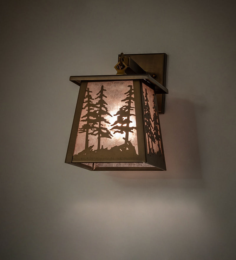 Meyda Tiffany 82647 One Light Wall Sconce, Antique Copper