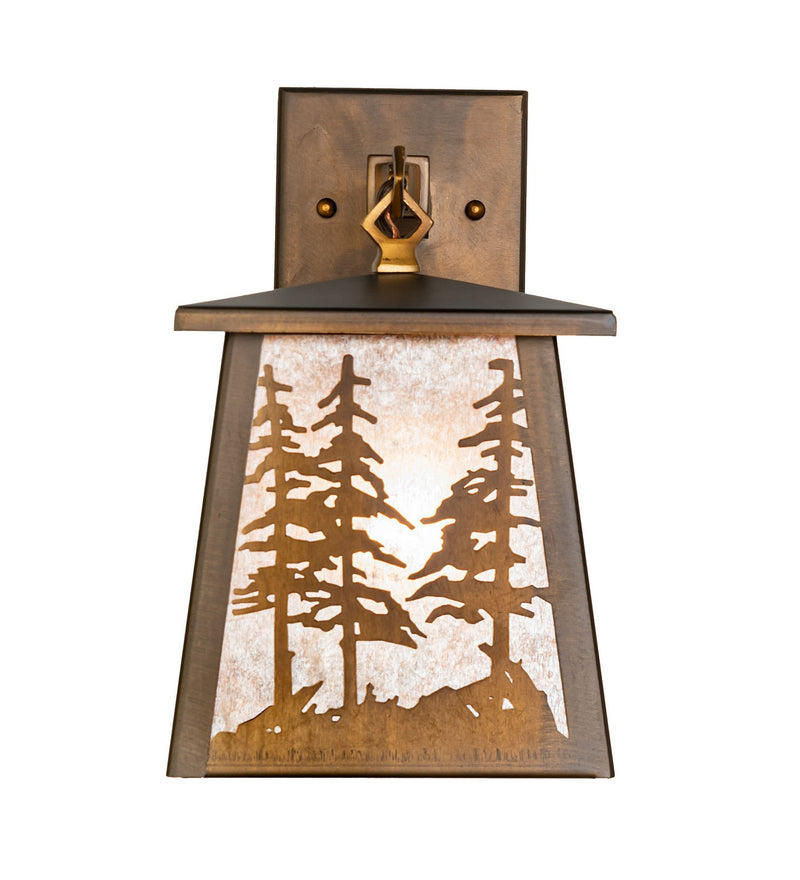 Meyda Tiffany 82647 One Light Wall Sconce, Antique Copper