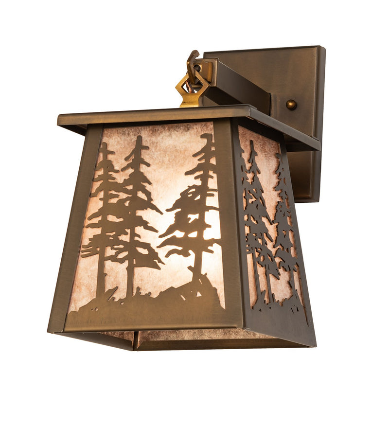 Meyda Tiffany 82647 One Light Wall Sconce, Antique Copper