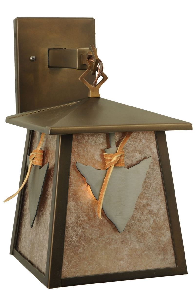 Meyda Tiffany 82649 One Light Wall Sconce, Antique Copper