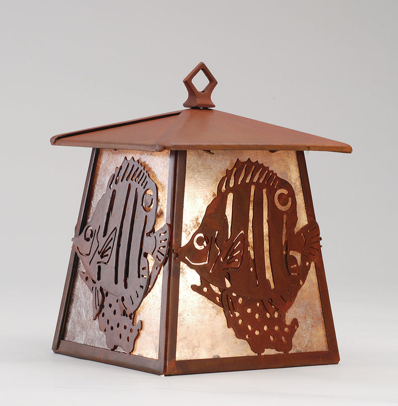 Meyda Tiffany 82654 One Light Wall Sconce, Rust