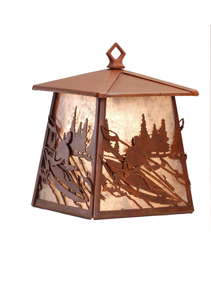 Meyda Tiffany 82656 One Light Wall Sconce, Rust
