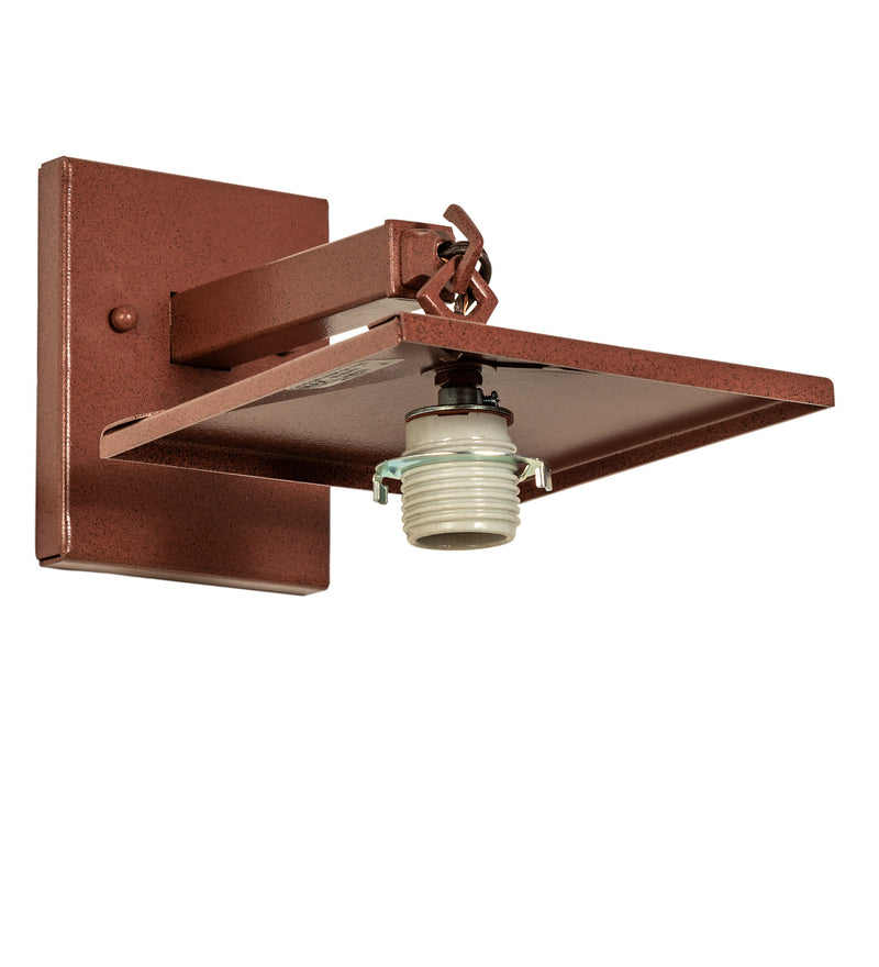 Meyda Tiffany 82663 One Light Wall Sconce, Rust
