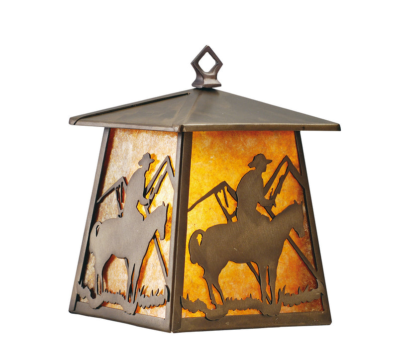 Meyda Tiffany 82672 One Light Wall Sconce, Antique Copper